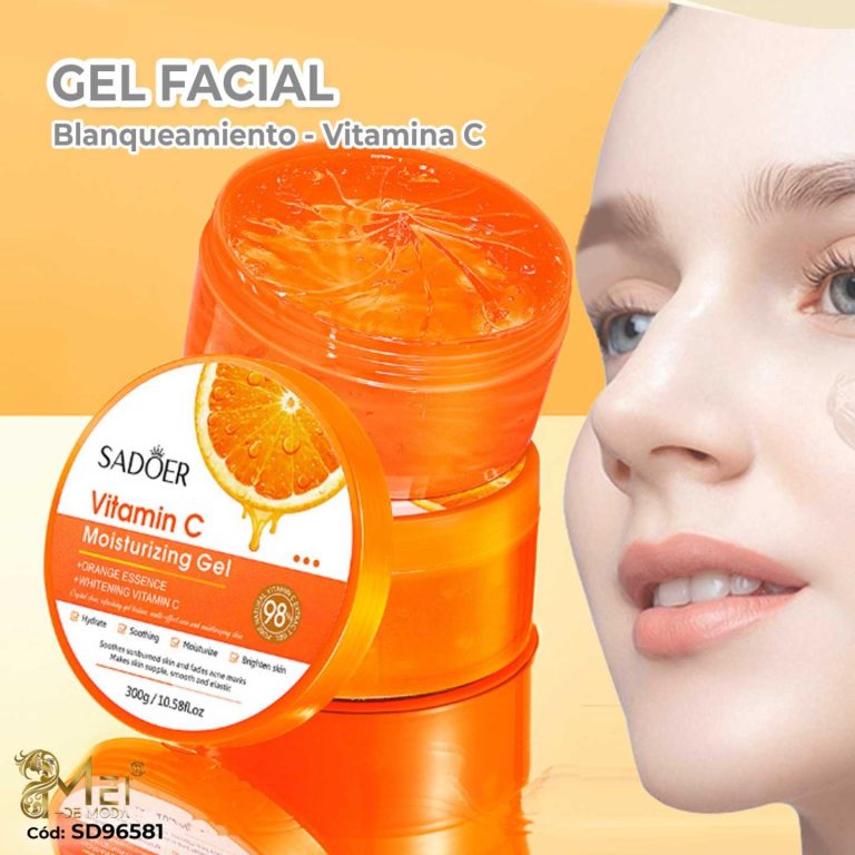 Gel de aloe vera vitamina C hidratante