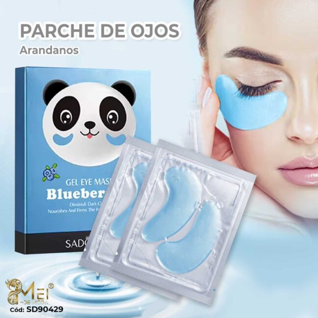 Parches para Ojos Extracto de Arándano Nutritiva 7 Pares