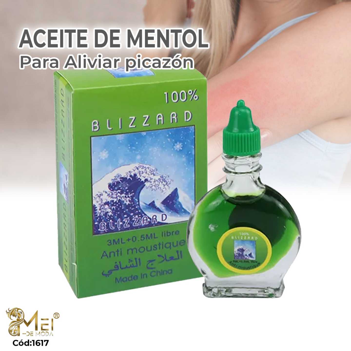 2 Aceite de Mentol 3 ml