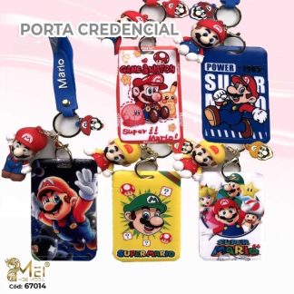 Porta credencial 12 unidades