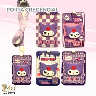 porta credencial colgante 12 unidades