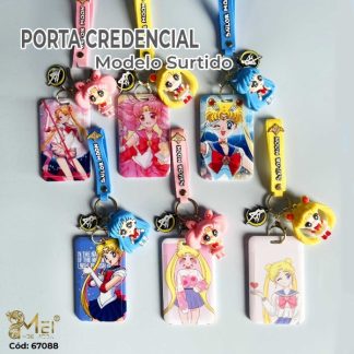 Porta Credencial Llavero 12 pcs