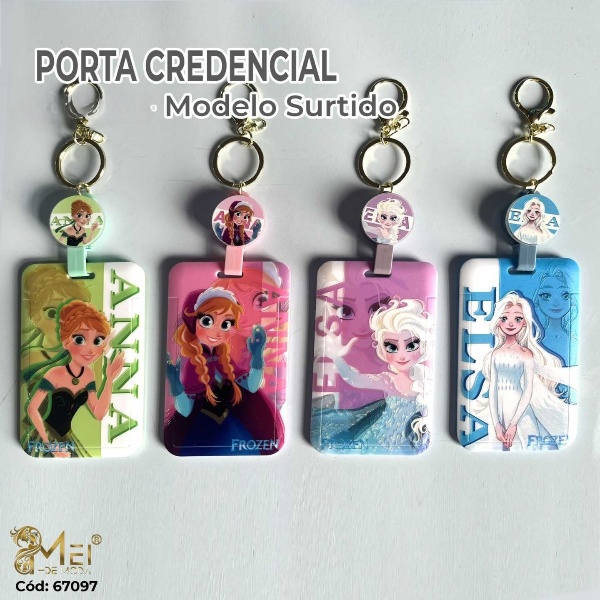Porta Credencial Llavero 12 PCS
