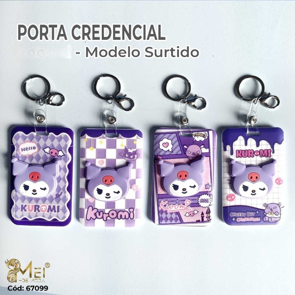 Porta Credencial Llavero 12 pcs