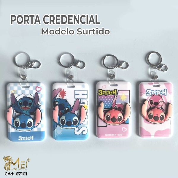 Porta Credencial Llavero 12 unidades