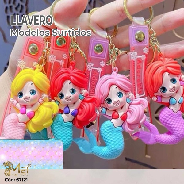 Llaveros 12 pcs