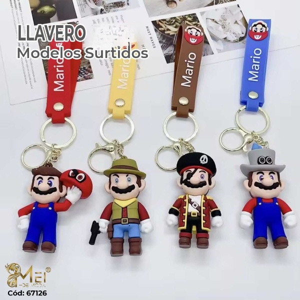 Llaveros 12 pcs