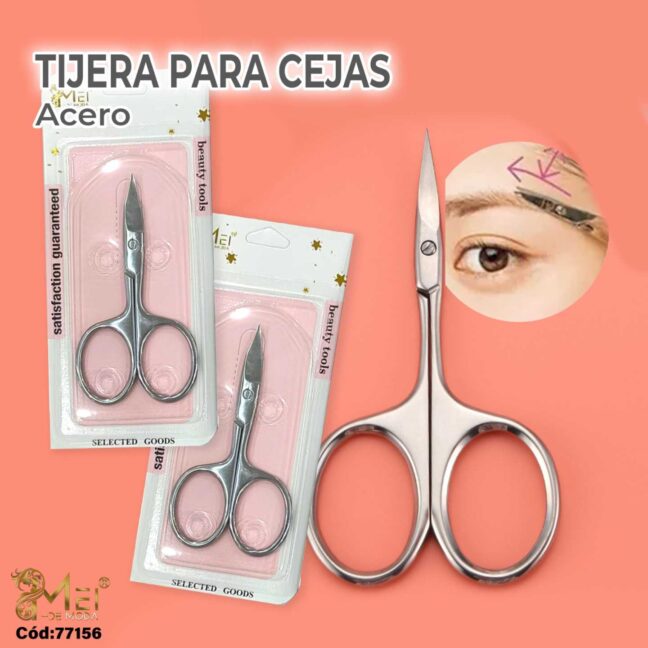 Tijera de Cejas Acero 9,5 cm