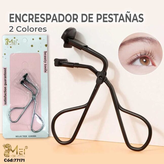 Encrespador de Pestañas 2 colores 8,5 cm