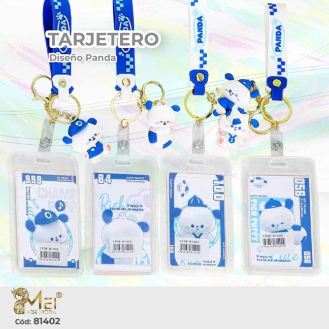 Porta Credencial Diseño Osito 12 UNIDADES