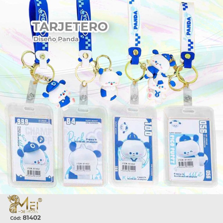 Porta Credencial Diseño Osito 12 UNIDADES