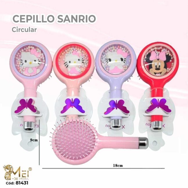 Cepillo Circular Surtido 9*18 cm 12 PCS