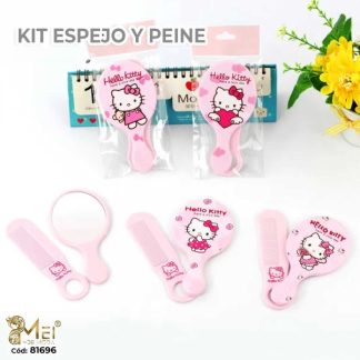 Kit Espejo y Peine 12 pcs