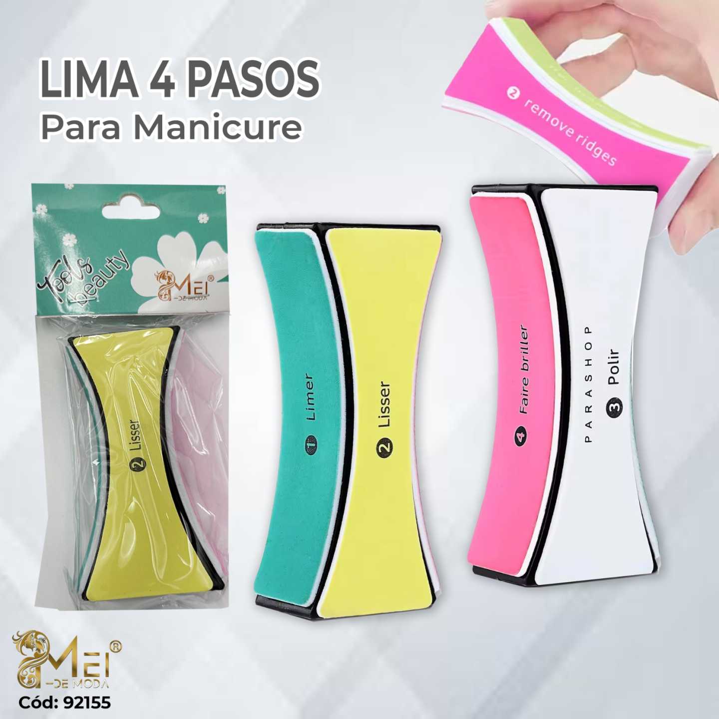 2 Lima 4 Pasos Manicure