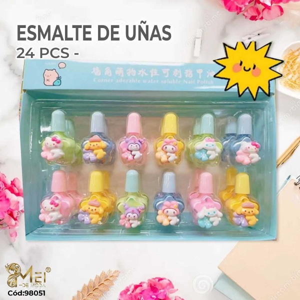 Esmalte de Uñas Estrella 24 pcs/6ml