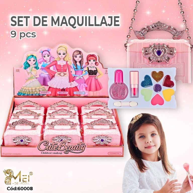 Set de Maquillaje Cofre 10 pc