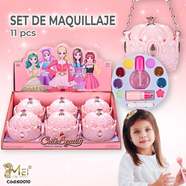 Set de Maquillaje Corona 11 pcs
