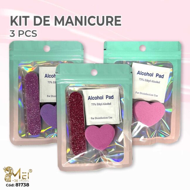 Mini Kit para Manicure 5 pza.