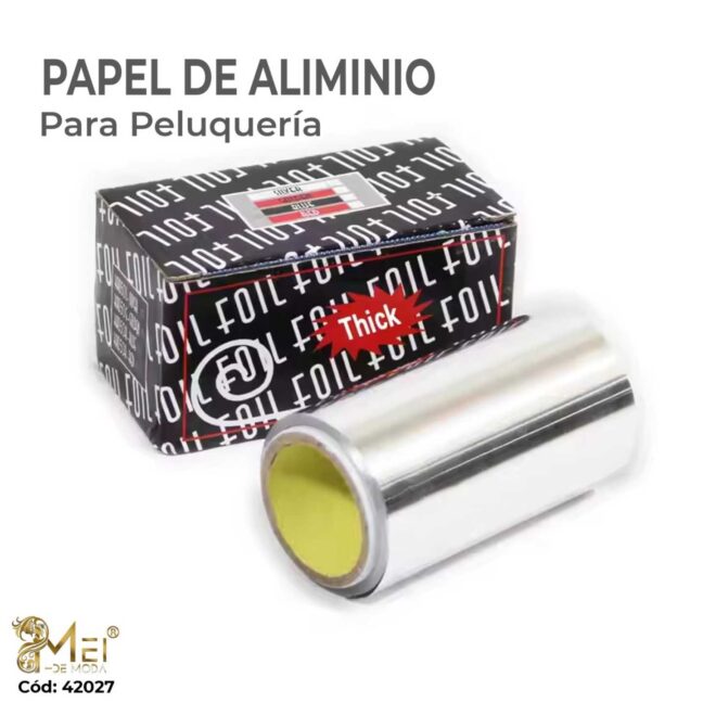 Papel de aluminio 9,5*20 metros
