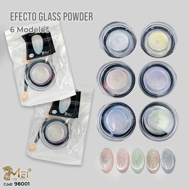 Efecto Glass Powder