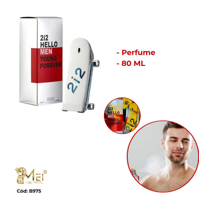 Perfume de Hombre Hello Men 80 ml