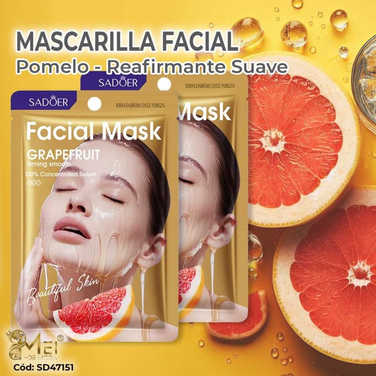 Mascarilla Facial Pomelo 10 unidades