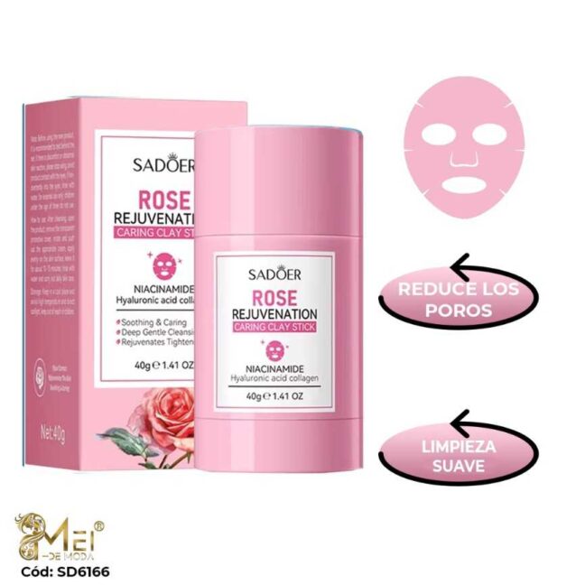 Mascarilla en Barra 40 gr Rose