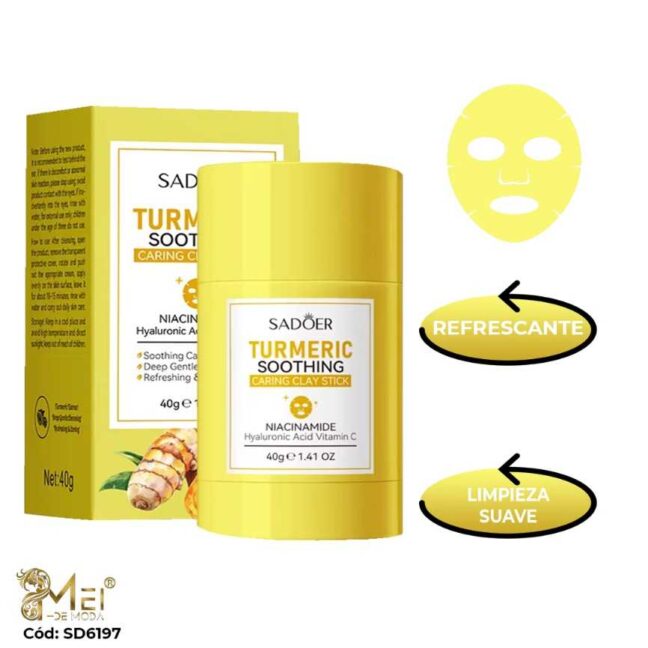 Mascarilla en Barra 40 gr Turmeric