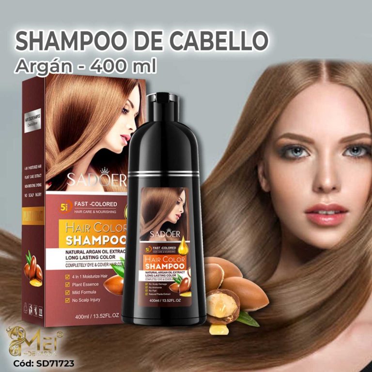 Shampoo argán de Color Marron 400 ml
