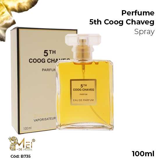 Perfume de Mujer 5TH Coog Chaveg 100ml