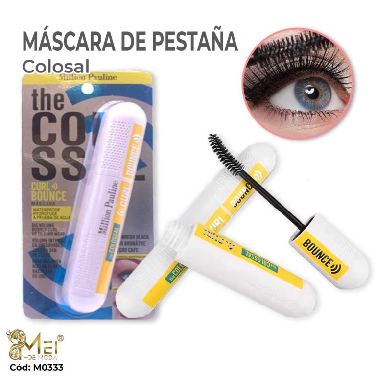 Máscara de pestañas negra Colossal