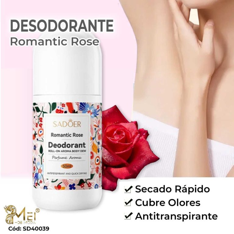 Desodorante Roll-ON Rosas 50 ML