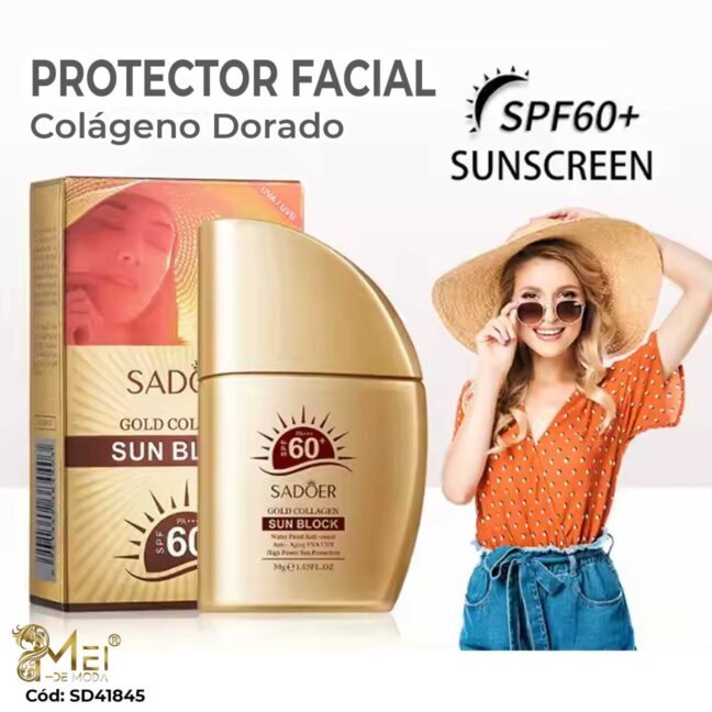 Protector Solar PA+++60 Colágeno 30 gr