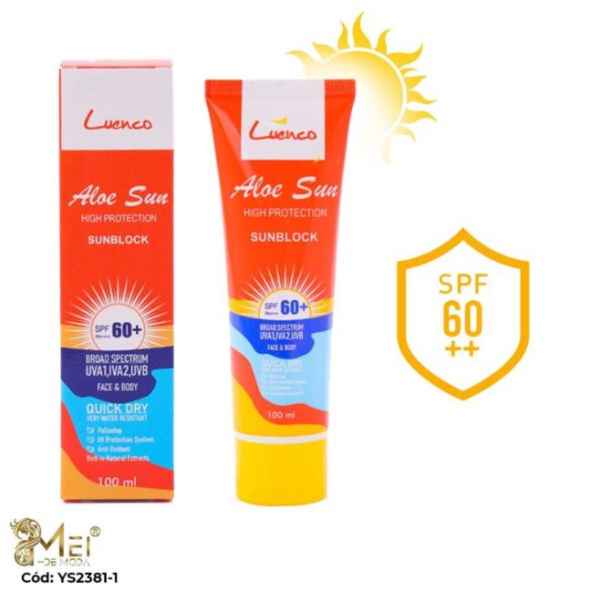 Protector Solar Amarillo 100ml 60+