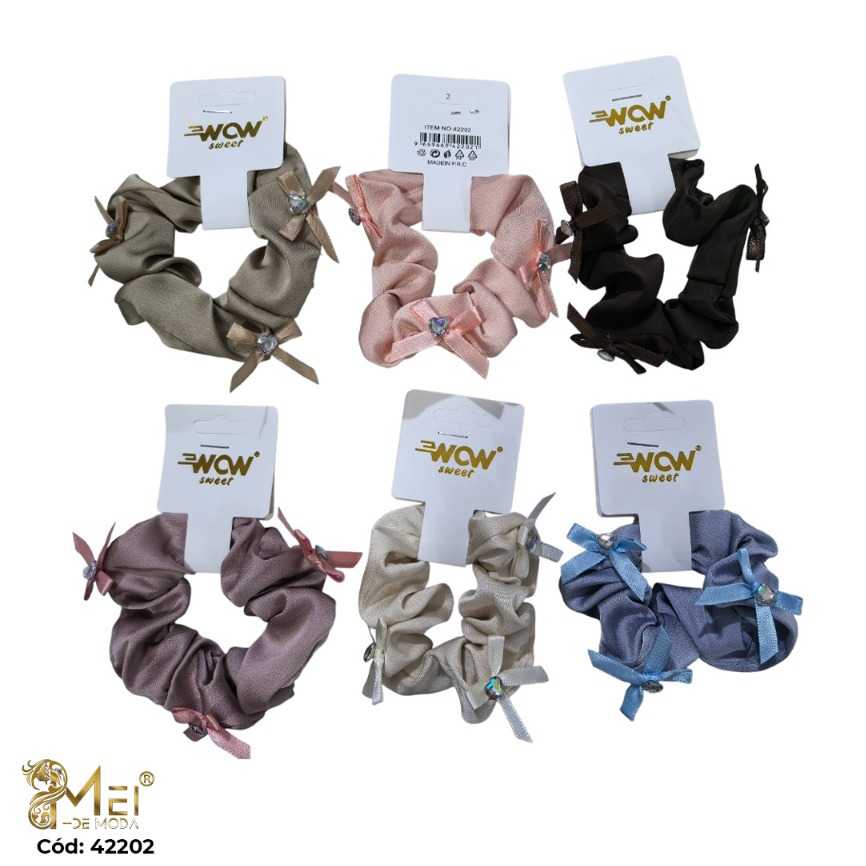 Colets con Lazo 6 colores