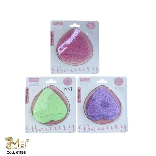 Esponja Exfoliante Facial 3 Colores