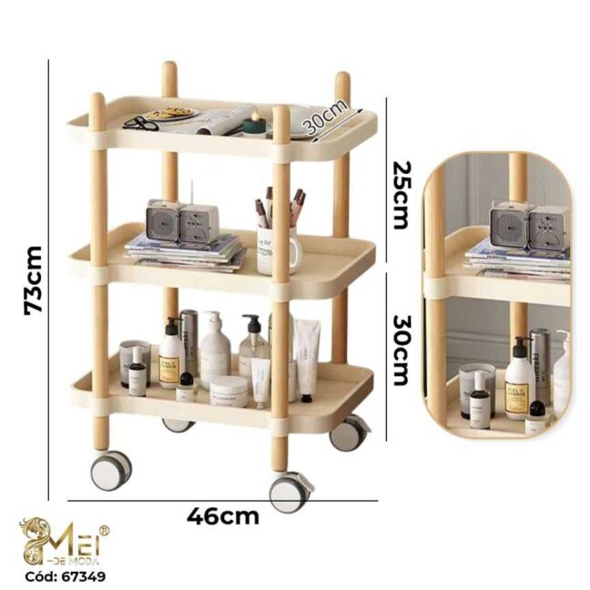 Carrito Organizador 46*30*73