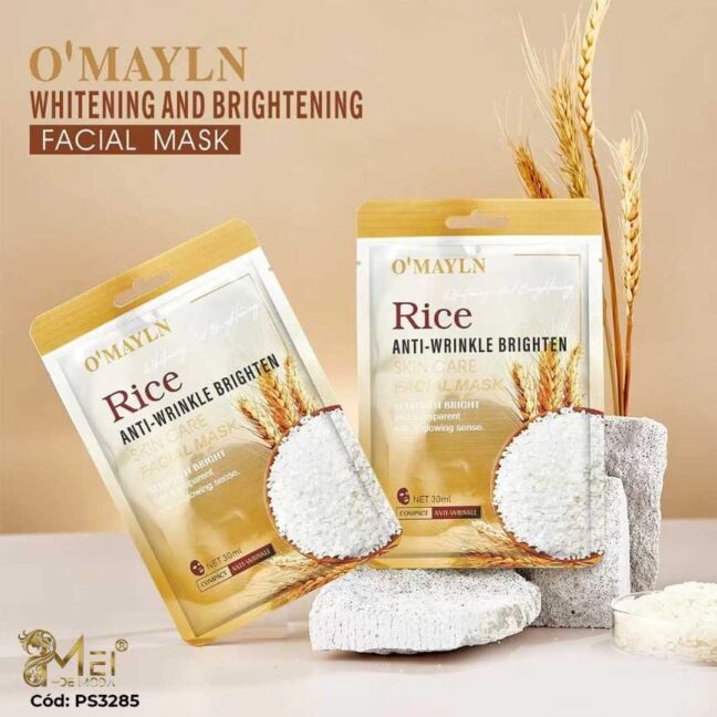 Mascarilla de Arroz 10 UNIDADES