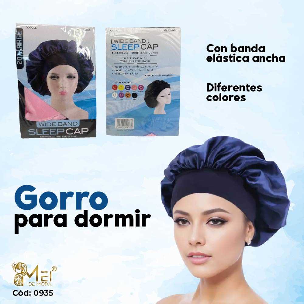 Gorro para dormir 4 colores