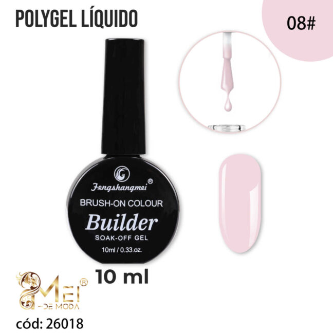 Gel de Extensión 10 ml #8