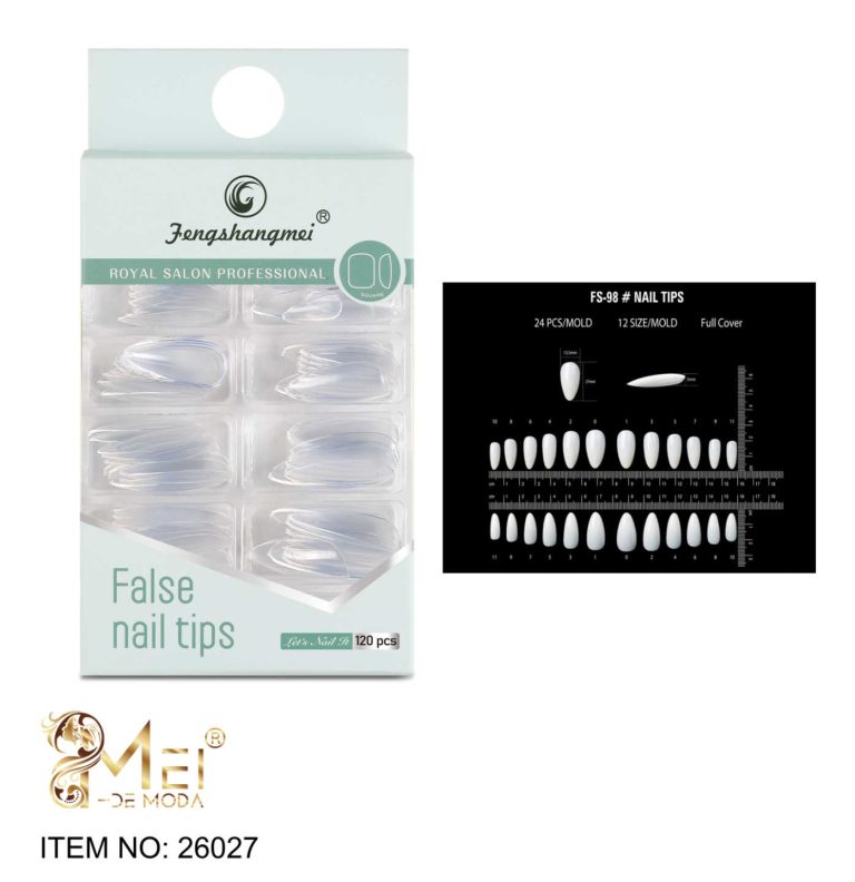 Uña Stiletto media 120 pcs