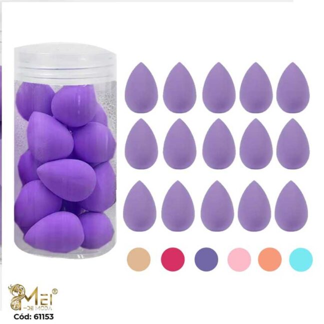 Set de Esponja Huevito 15 pcs