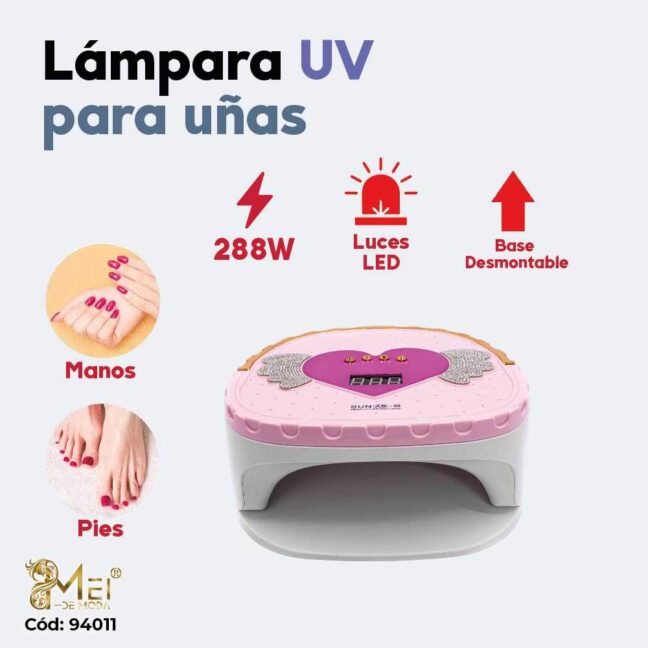 Lámpara de Manicure SUN AB-98 288W