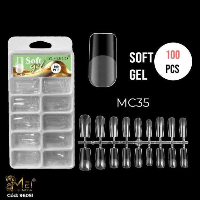 Uña con Porosidad MC035 100 PCS