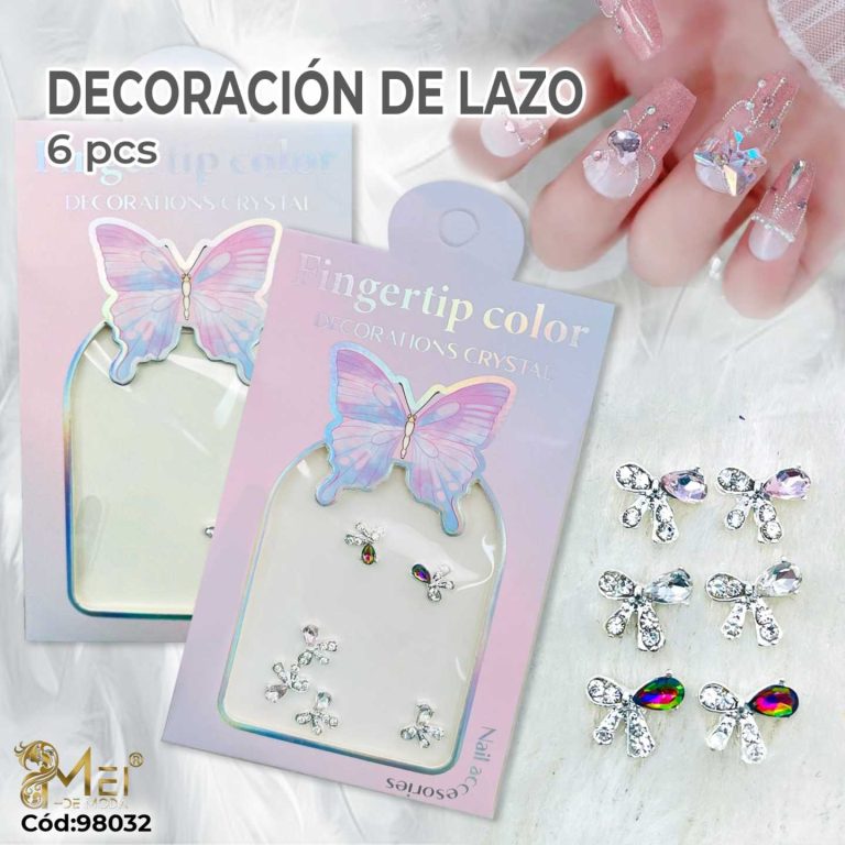 Decoracion Lazo de Cristal