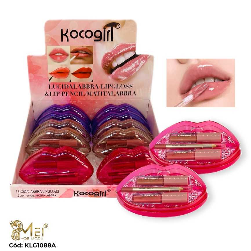 Set de Labiales + 1 Lápiz
