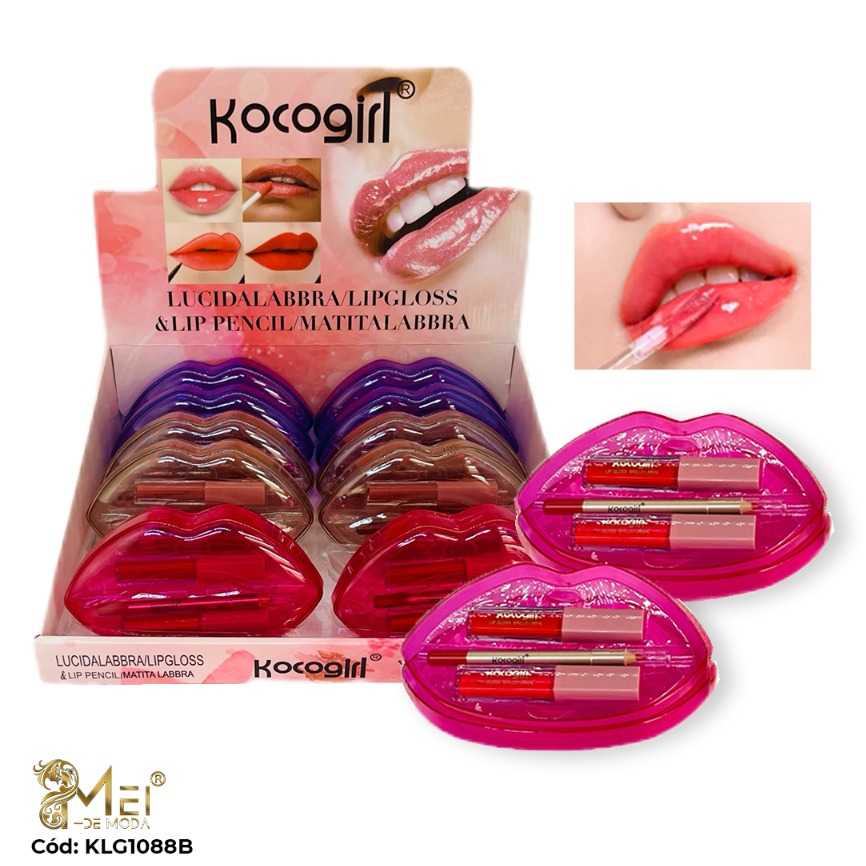 Set de Labiales + 1 Lápiz