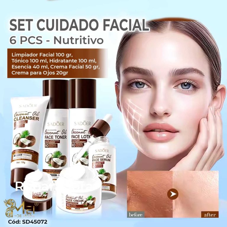 Set para el cuidado facial 6 pcs