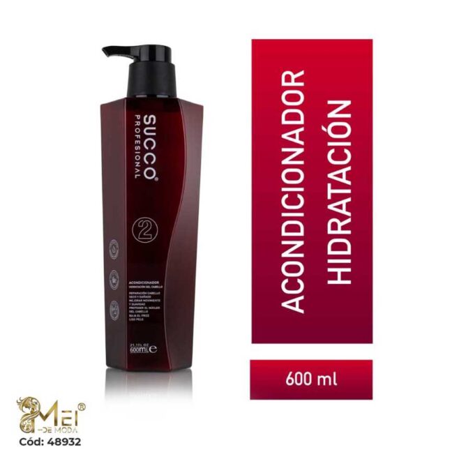 SUCCO acondicionador hidra 600ML