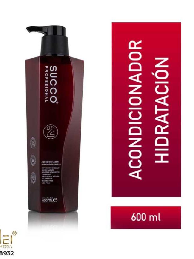 SUCCO acondicionador hidra 600ML